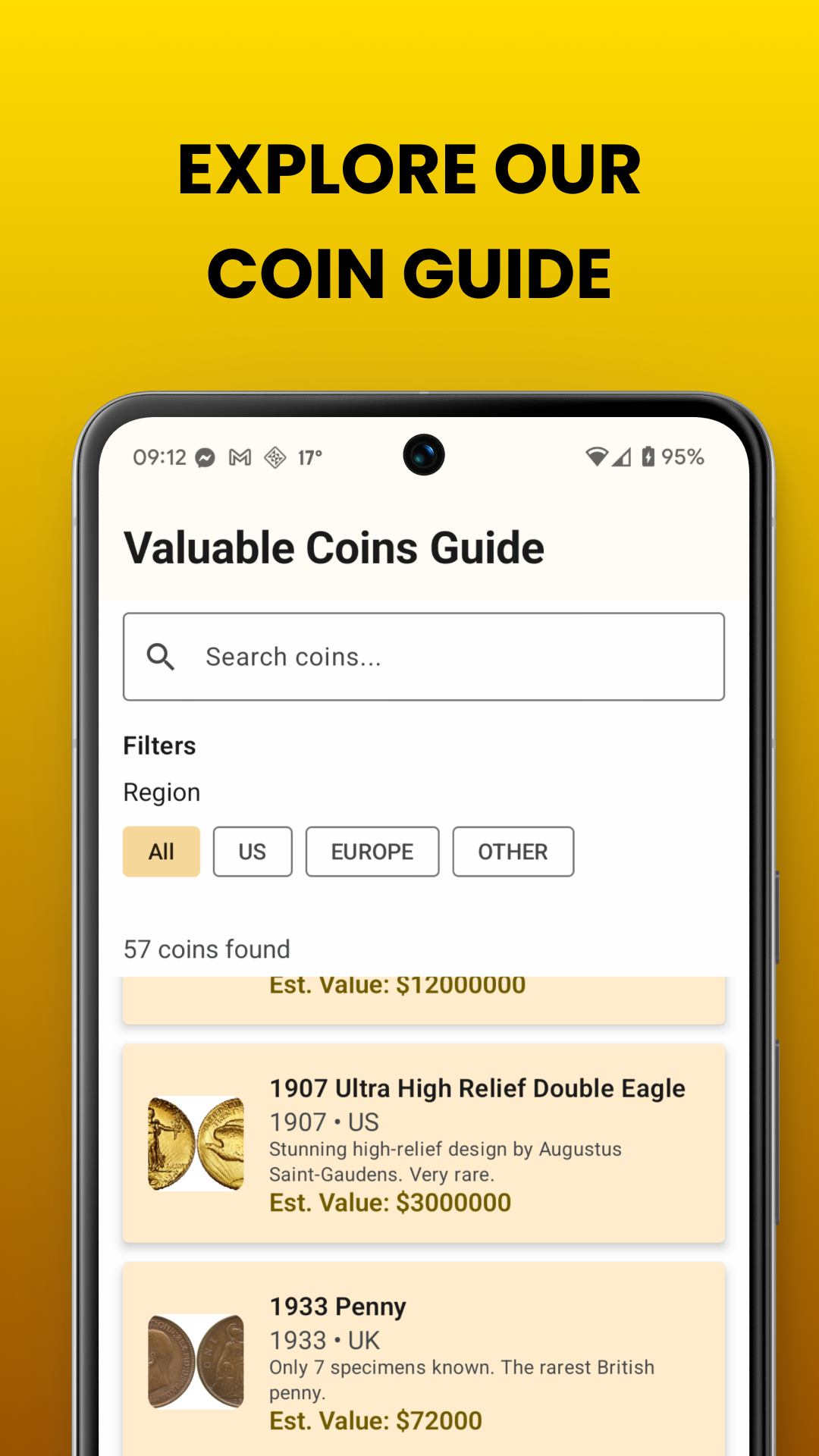 Coin Identification Results